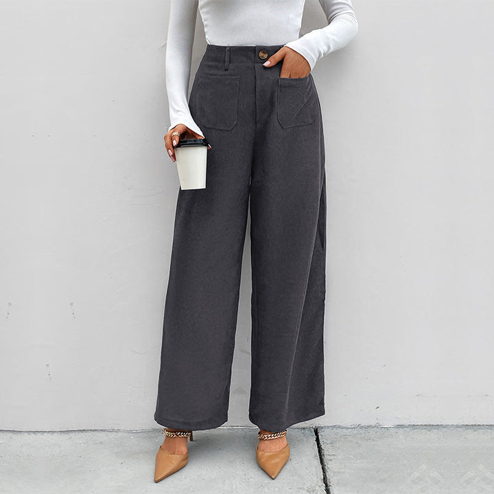 Artisio | Women High Waist Pocket Pants