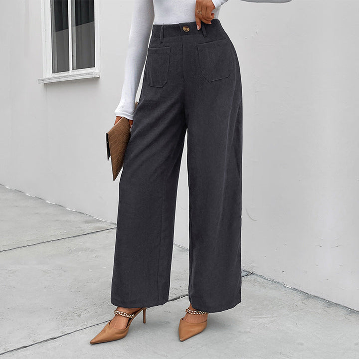 Artisio | Women High Waist Pocket Pants