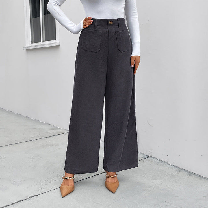 Artisio | Women High Waist Pocket Pants