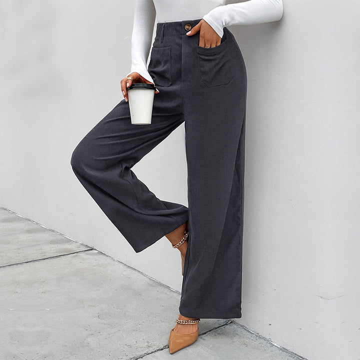 Artisio | Women High Waist Pocket Pants