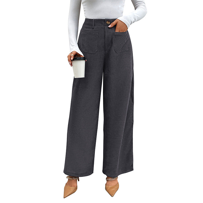 Artisio | Women High Waist Pocket Pants