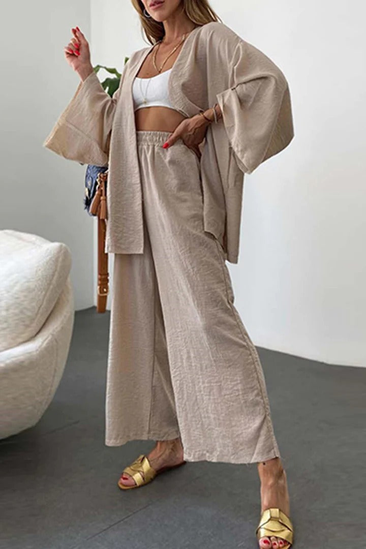 Artisio | Women Kimono Pants Set