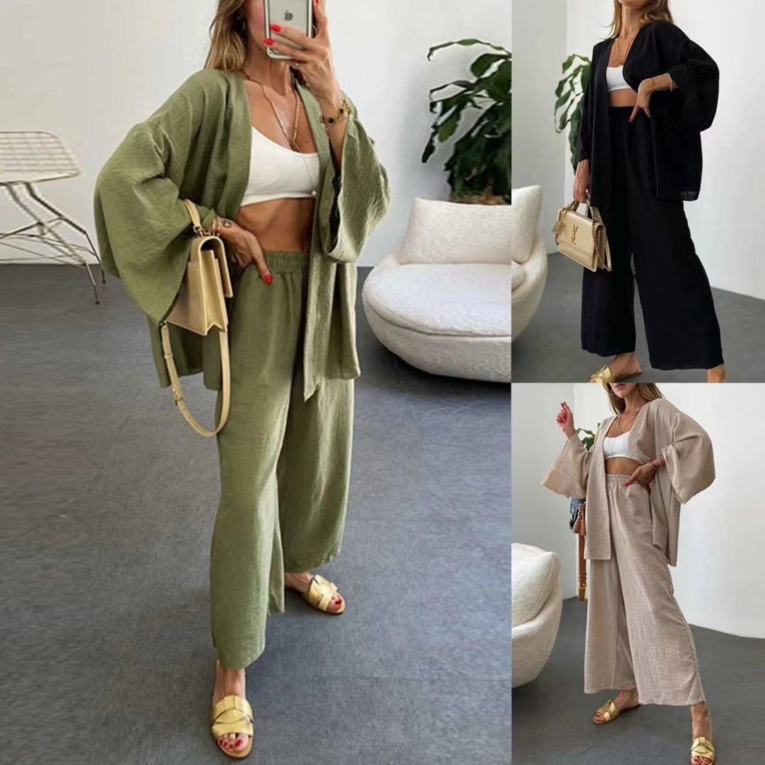 Artisio | Women Kimono Pants Set