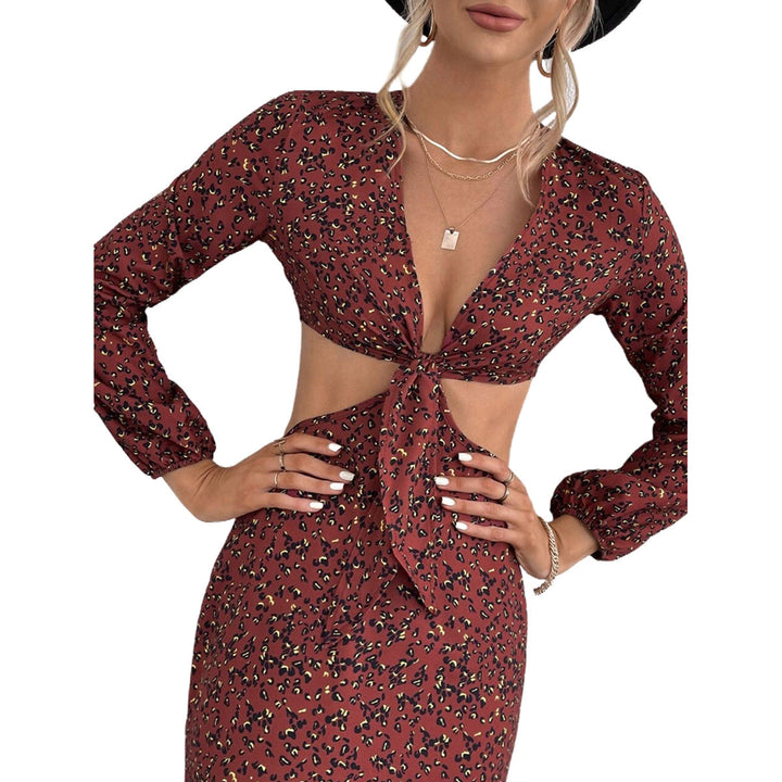 Artisio | Women Knot Detail Midi Dress