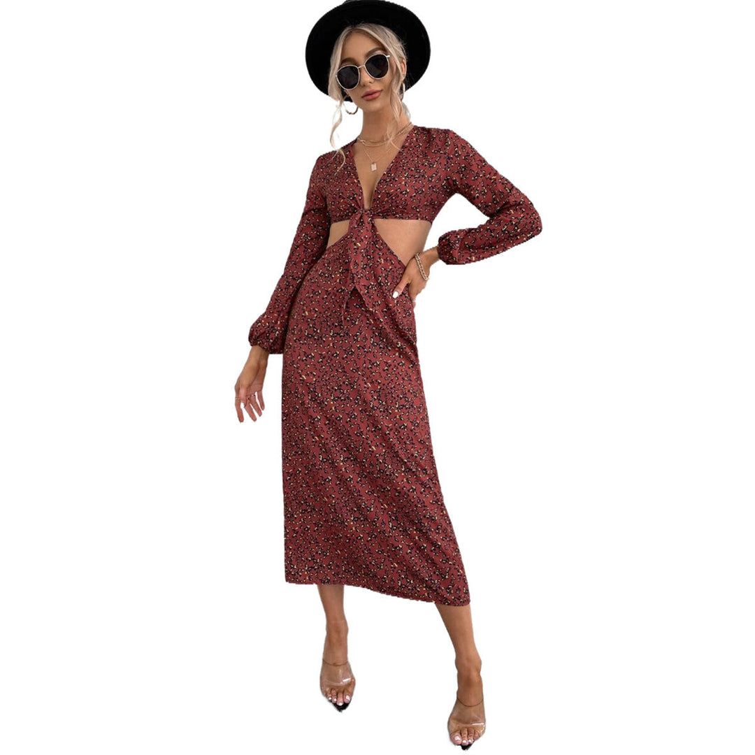 Artisio | Women Knot Detail Midi Dress