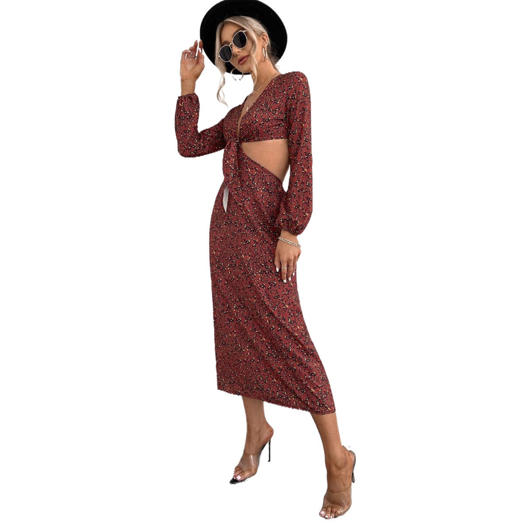 Artisio | Women Knot Detail Midi Dress