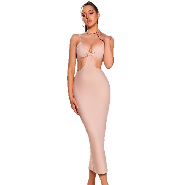 Artisio | Women Knot Front Bodycon Dress