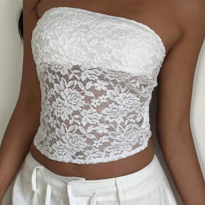 Artisio | Women Lace Bustier Top