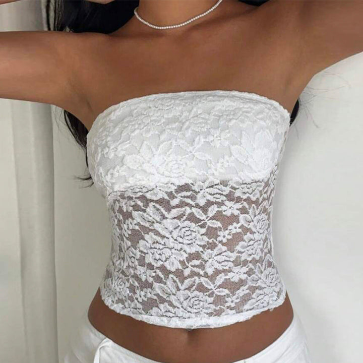 Artisio | Women Lace Bustier Top
