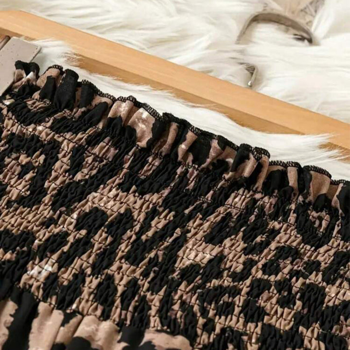 Artisio | Women Leopard Boho Pants