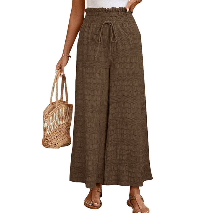 Artisio | Women Lightweight Textured Pants