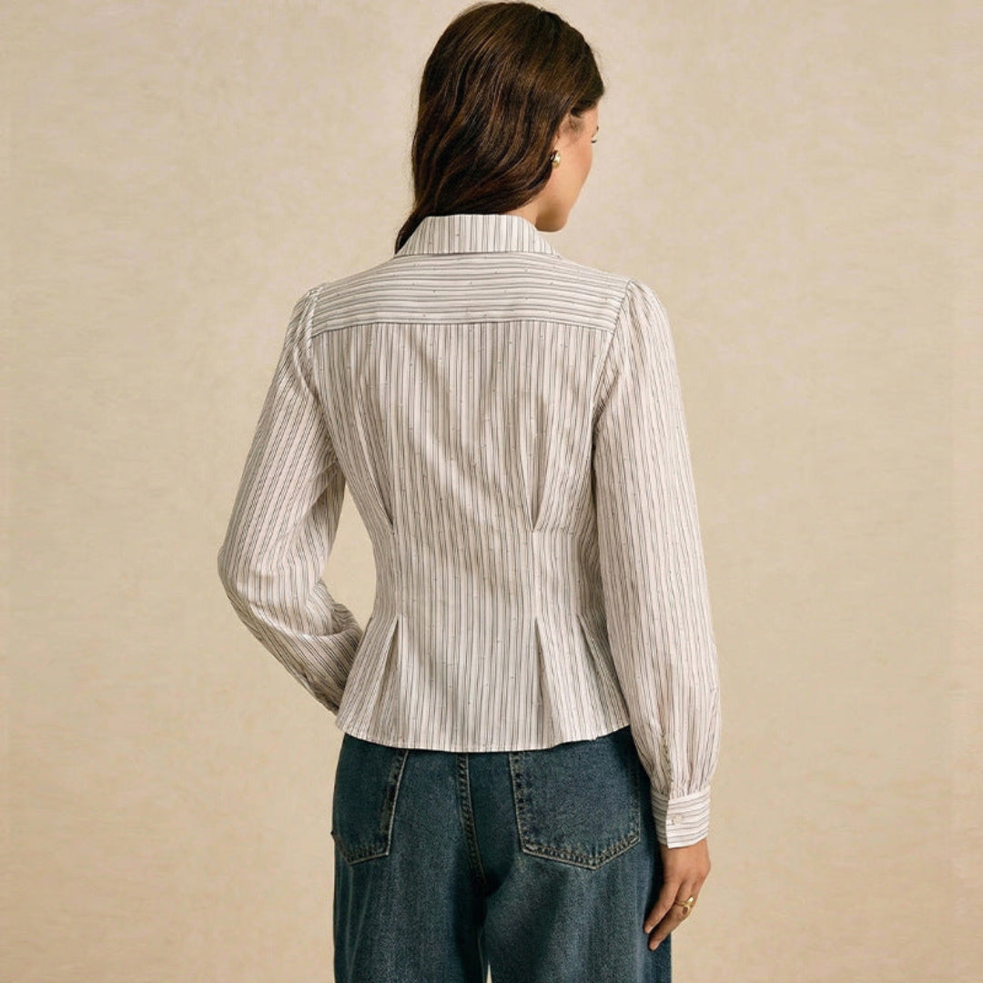 Artisio | Women Line Button Blouse