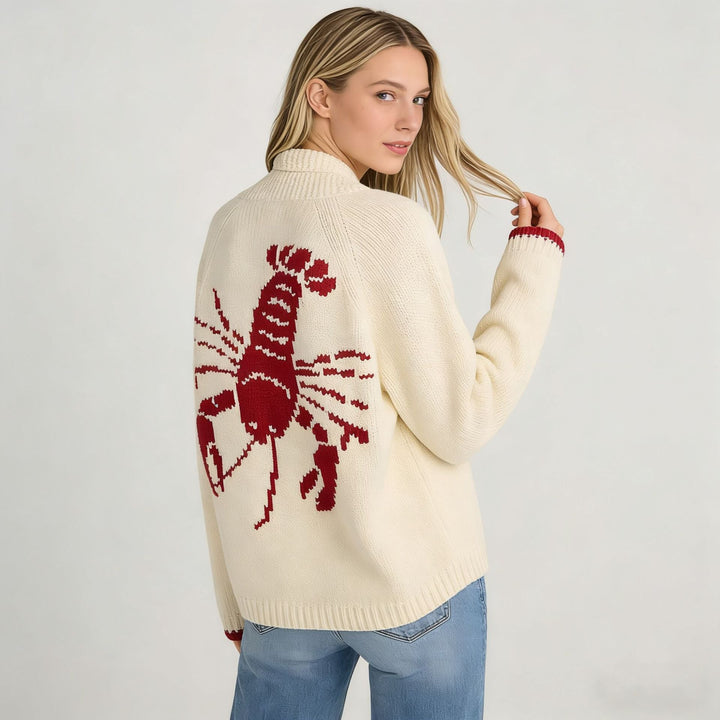 Artisio | Women Lobster Knit Sweater