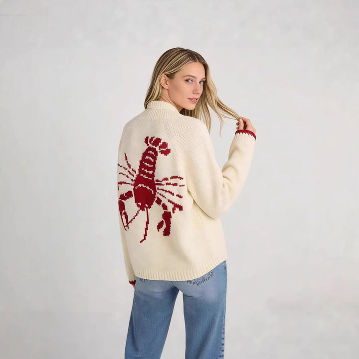 Artisio | Women Lobster Knit Sweater