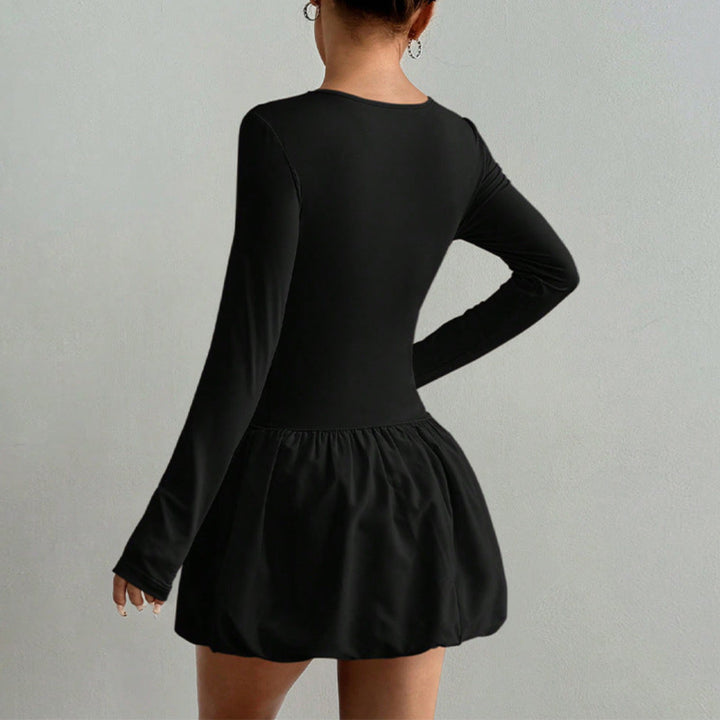 Artisio | Women Long Sleeve Mini Dress