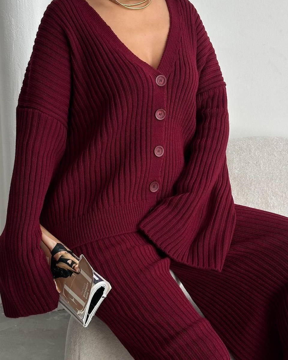 Artisio | Women Loose Fit Knit Set