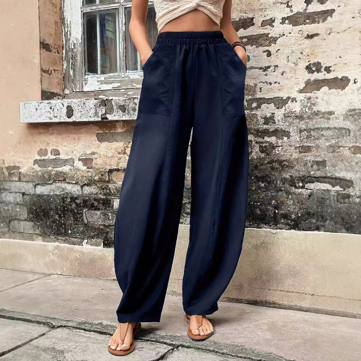 Artisio | Women Loose Fit Pocket Pants
