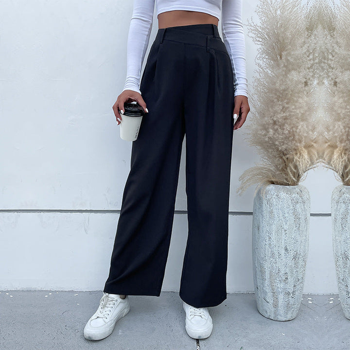 Artisio | Women Loose Fit Wide Leg Pants