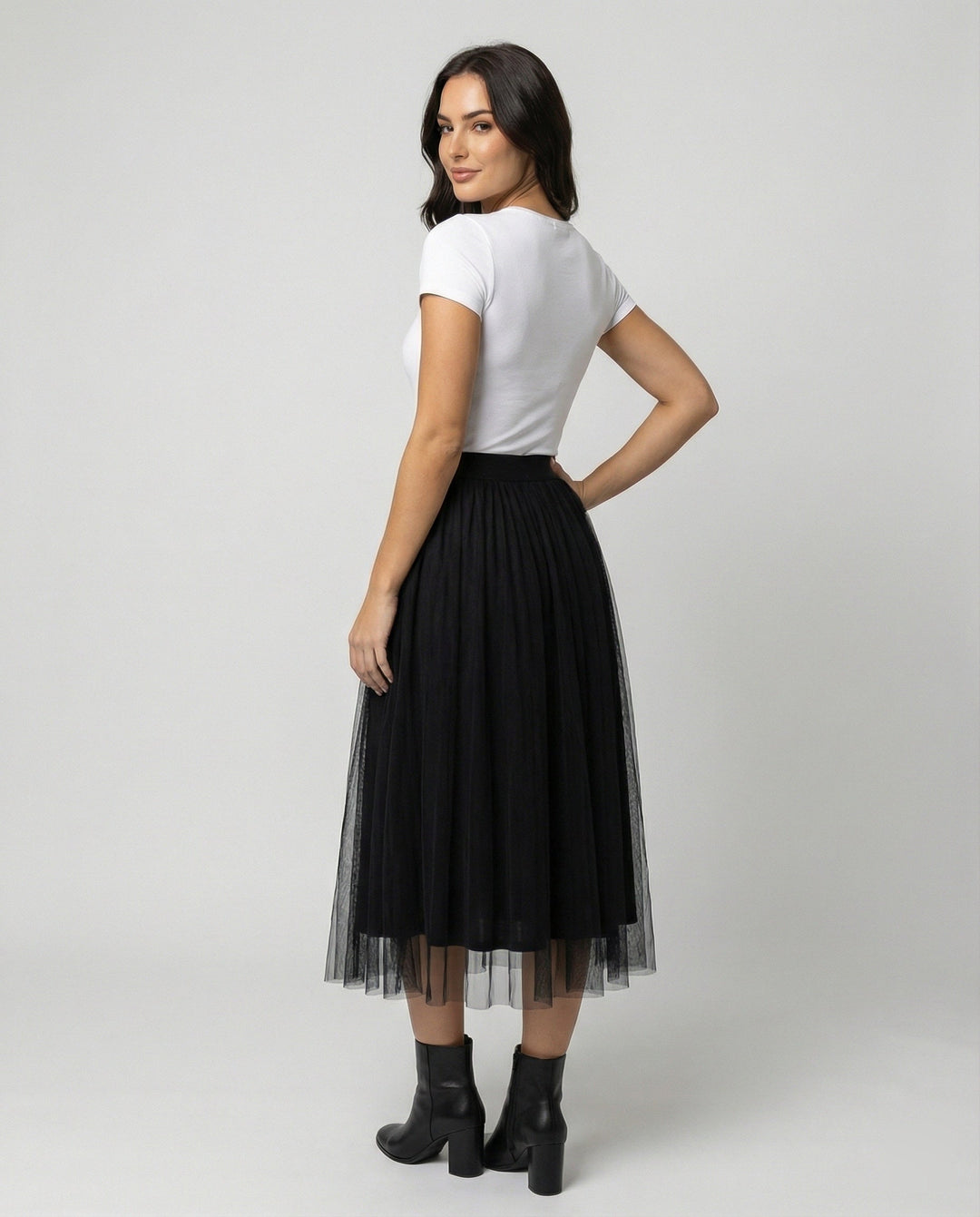 Artisio | Women Mesh Skirt