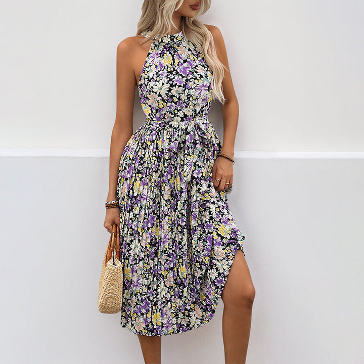 Artisio | Women Midnight Floral Midi Dress