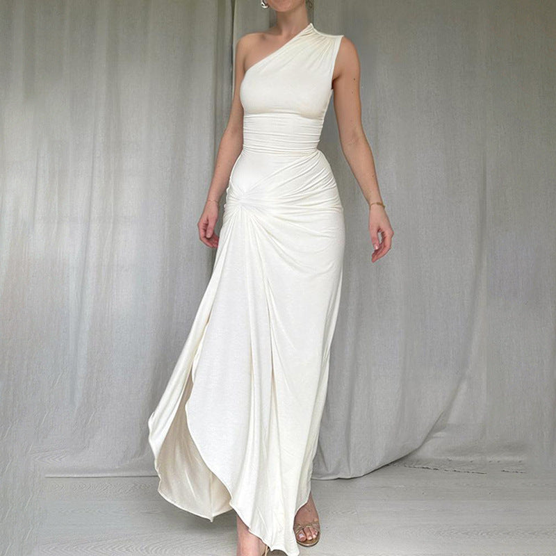 Artisio | Women Modern Draped Maxi Dress