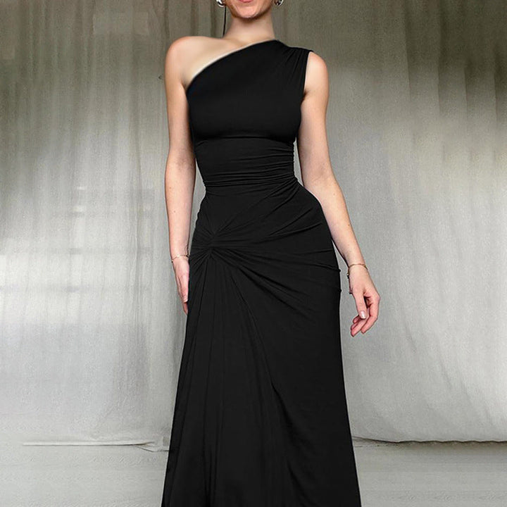 Artisio | Women Modern Draped Maxi Dress