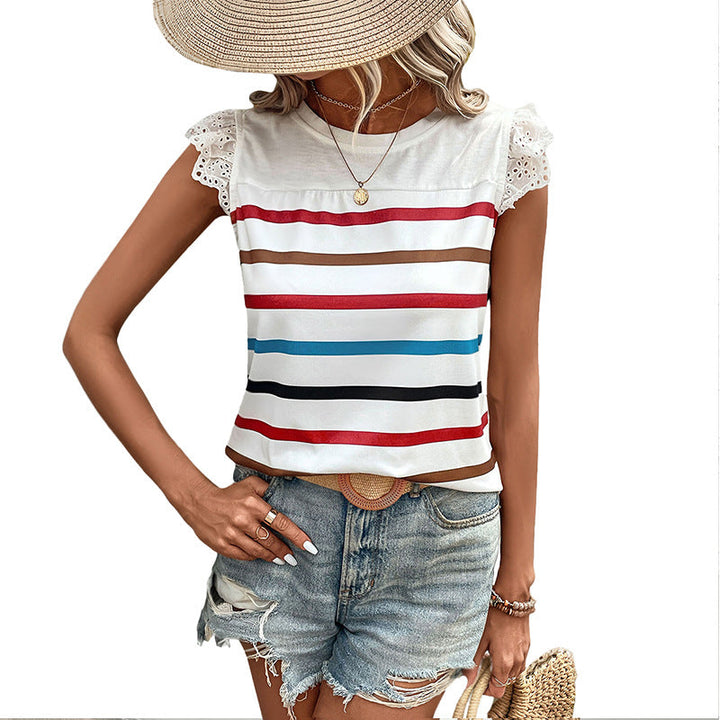 Artisio | Women Multicolor Stripe Blouse