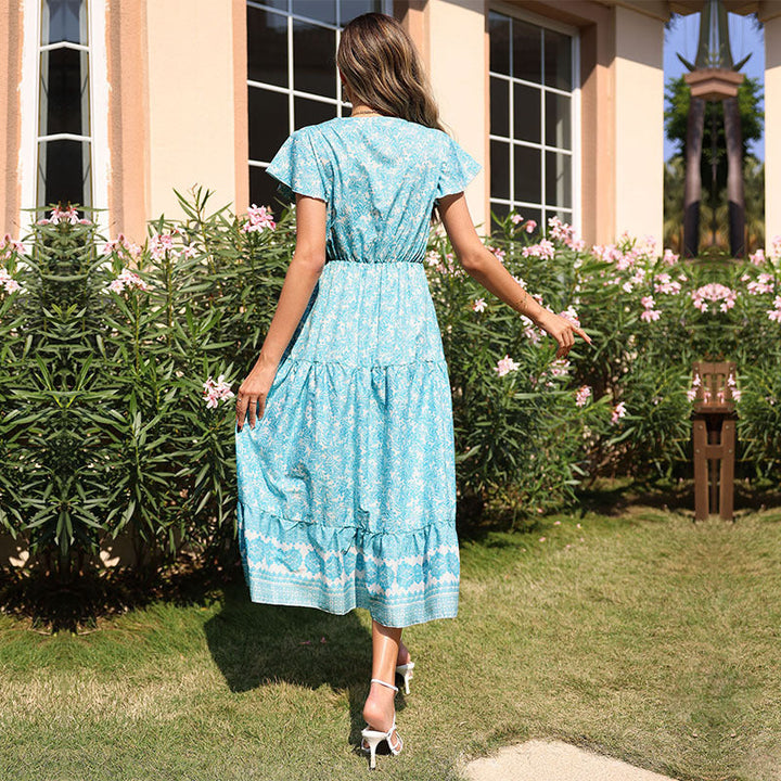 Artisio | Women Ocean Whisper Midi Dress