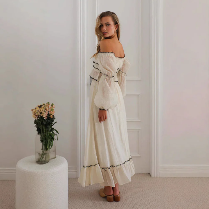 Artisio | Women Off Shoulder Ruffle Set