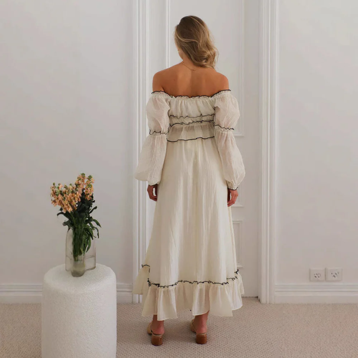 Artisio | Women Off Shoulder Ruffle Set