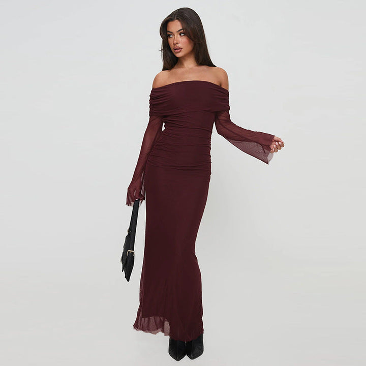 Artisio | Women Off Shoulder Stretch Dress