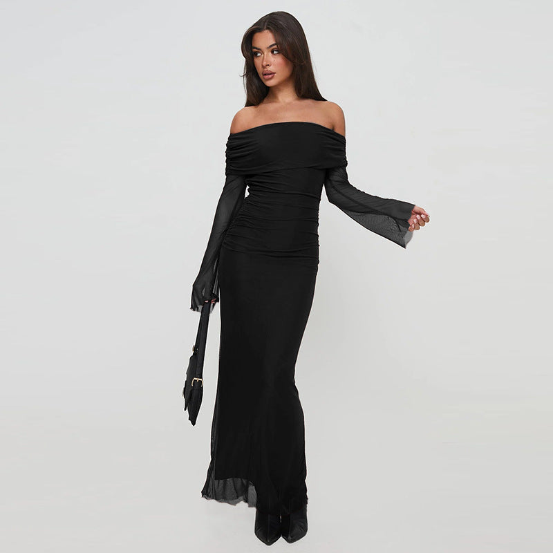 Artisio | Women Off Shoulder Stretch Dress