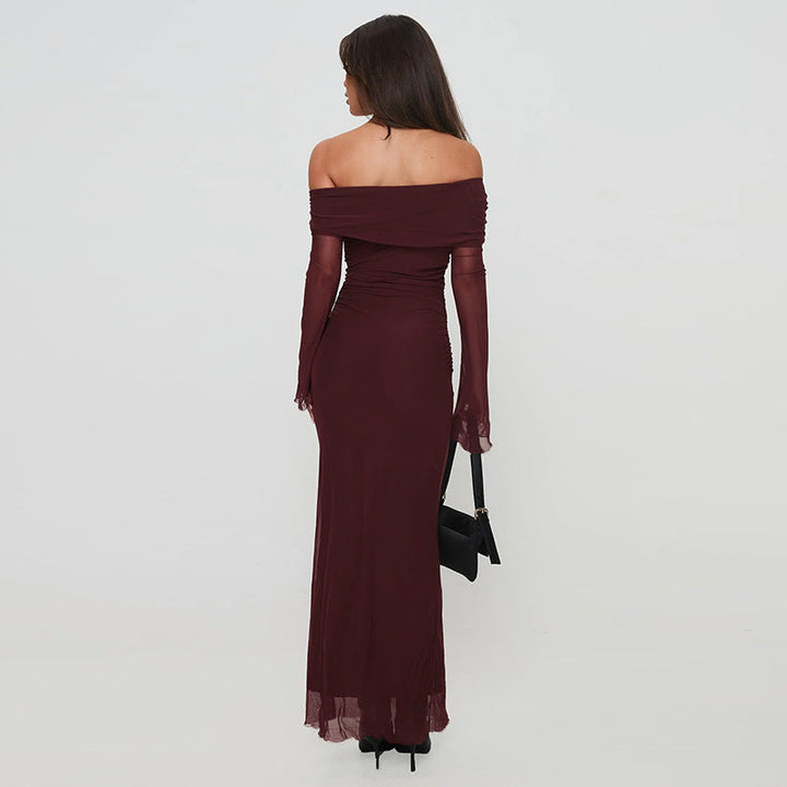Artisio | Women Off Shoulder Stretch Dress
