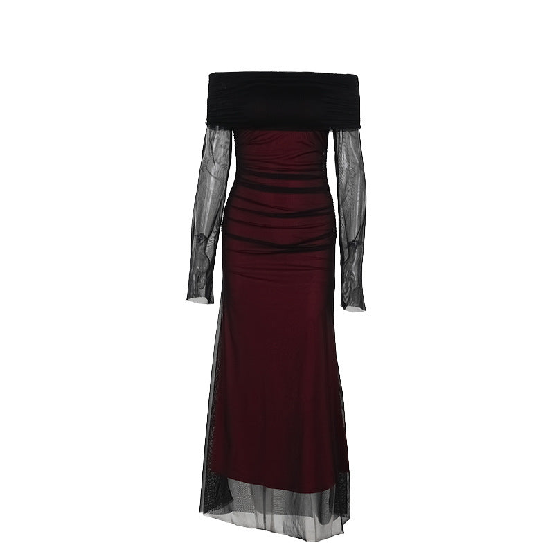 Artisio | Women Off Shoulder Stretch Dress