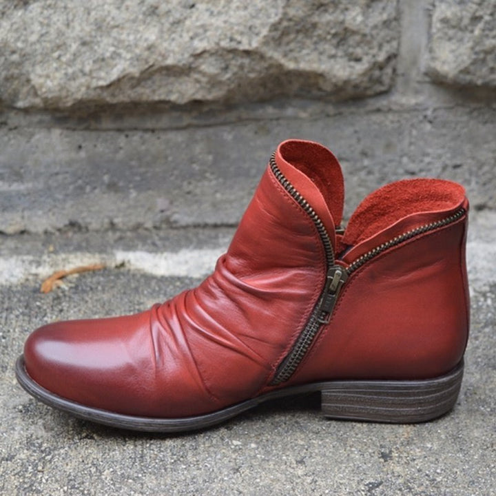 Artisio | Women Orthopedic Casual Zip Boots