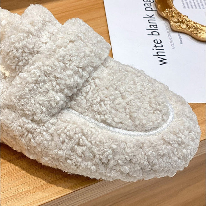Artisio | Women Orthopedic Fleece Loafers