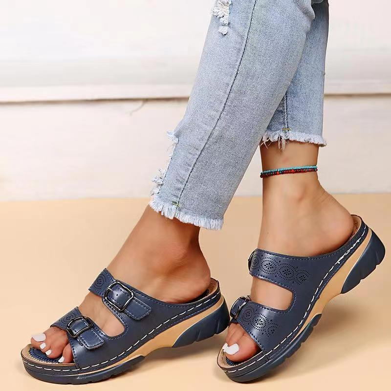 Artisio | Women Orthopedic Slide Sandals