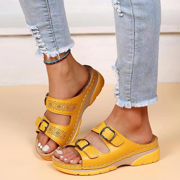 Artisio | Women Orthopedic Slide Sandals