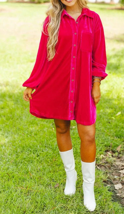 Artisio | Women Oversized Button Dress