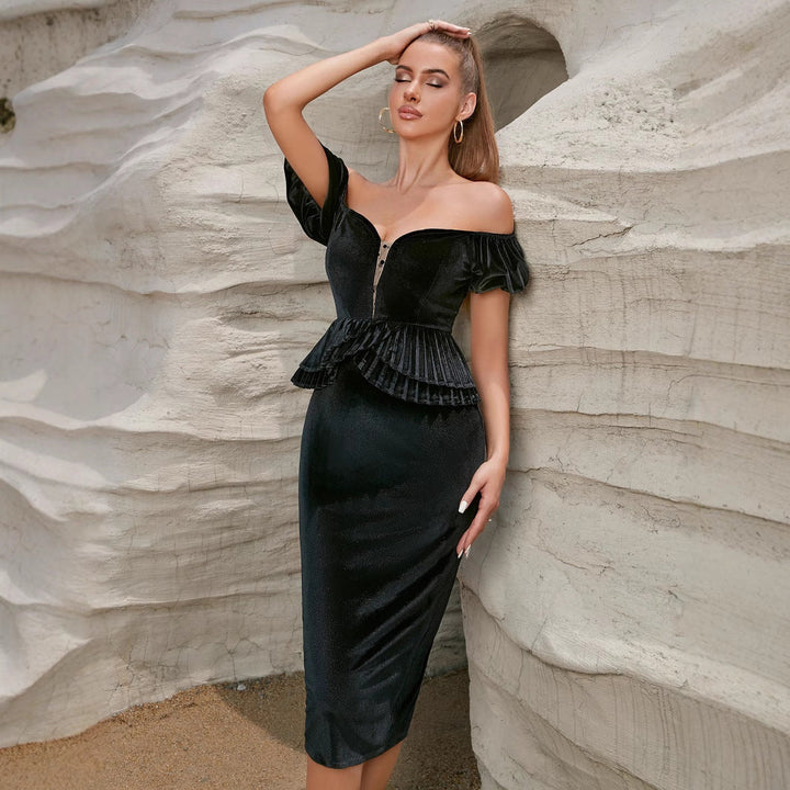 Artisio | Women Peplum Bodycon Dress