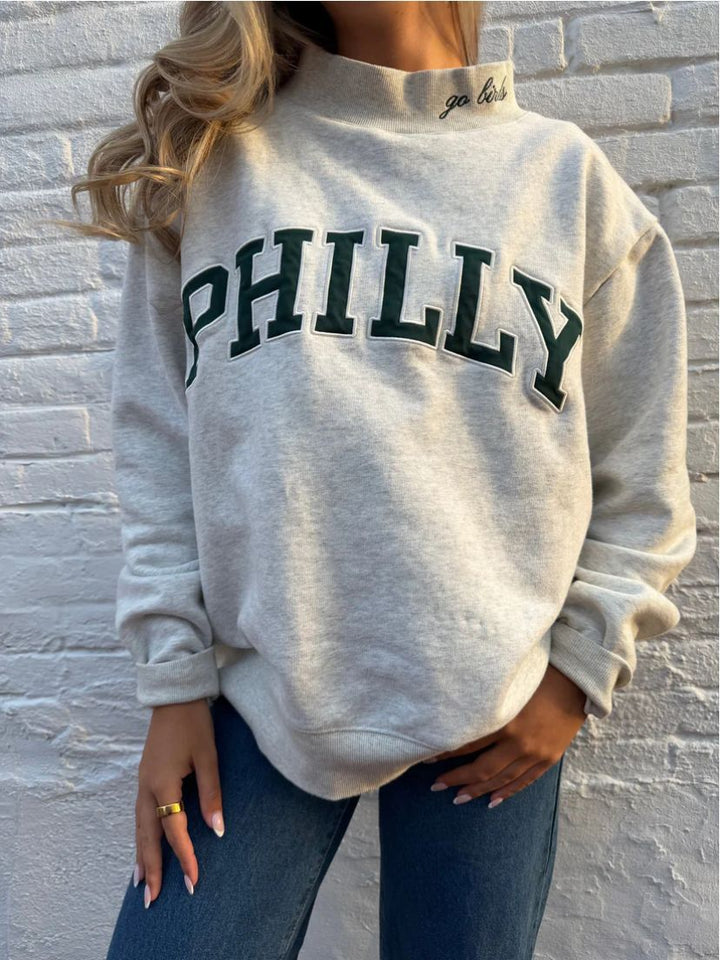Artisio | Women Philly Graphic Sweatshirt