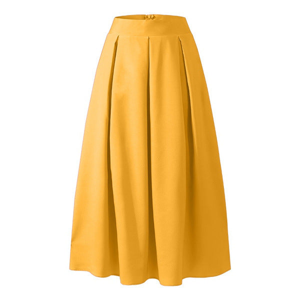 Artisio | Women Pleated Long Skirt