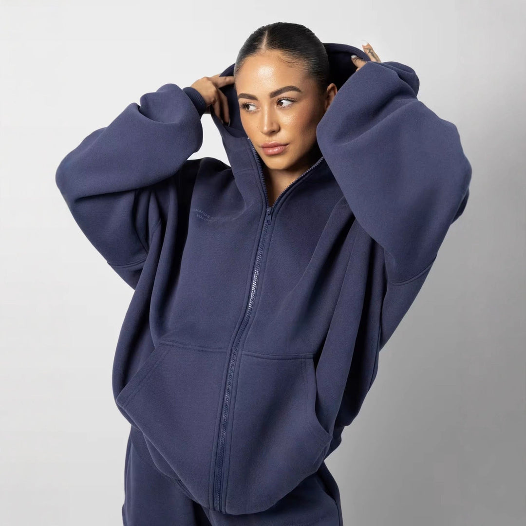 Artisio | Women Plush Feel Hoodie Set