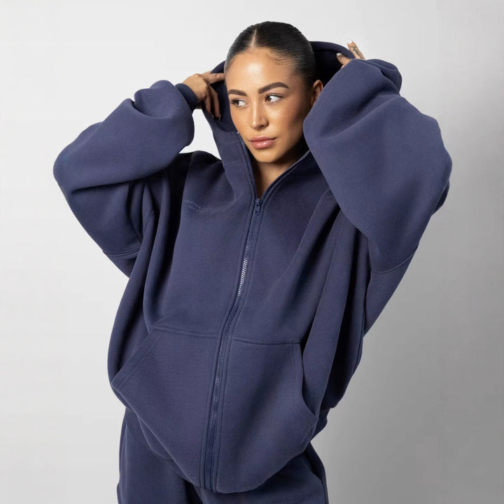 Artisio | Women Plush Feel Hoodie Set