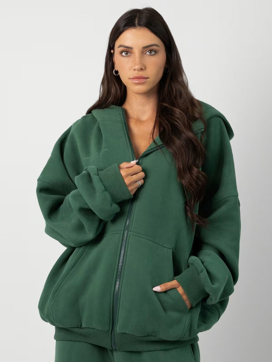 Artisio | Women Plush Feel Hoodie Set