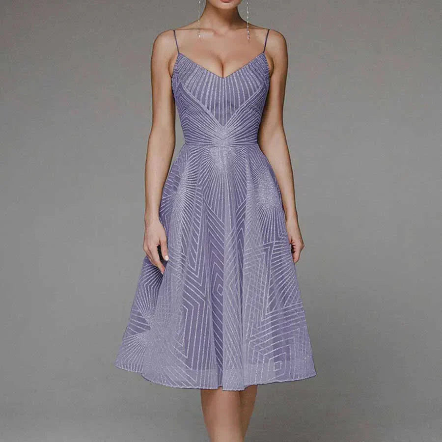 Artisio | Women Radiant Line Midi Dress