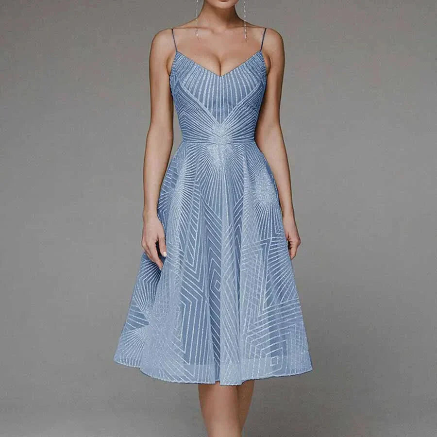 Artisio | Women Radiant Line Midi Dress