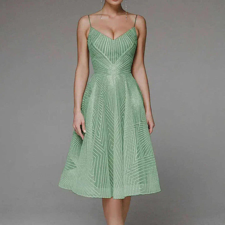 Artisio | Women Radiant Line Midi Dress