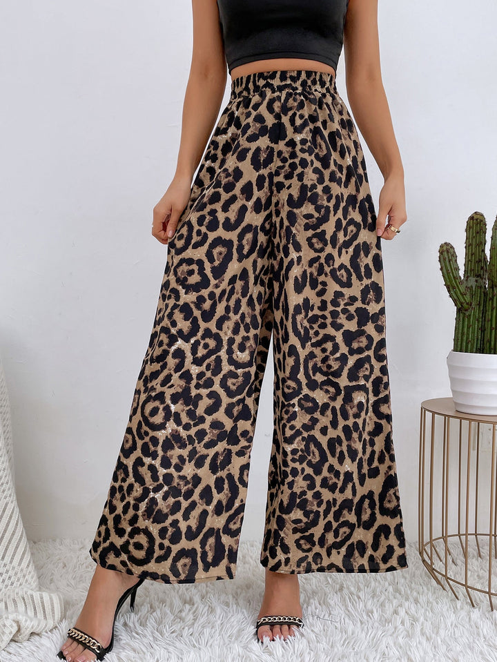 Artisio | Women Relaxed Wild Print Pants