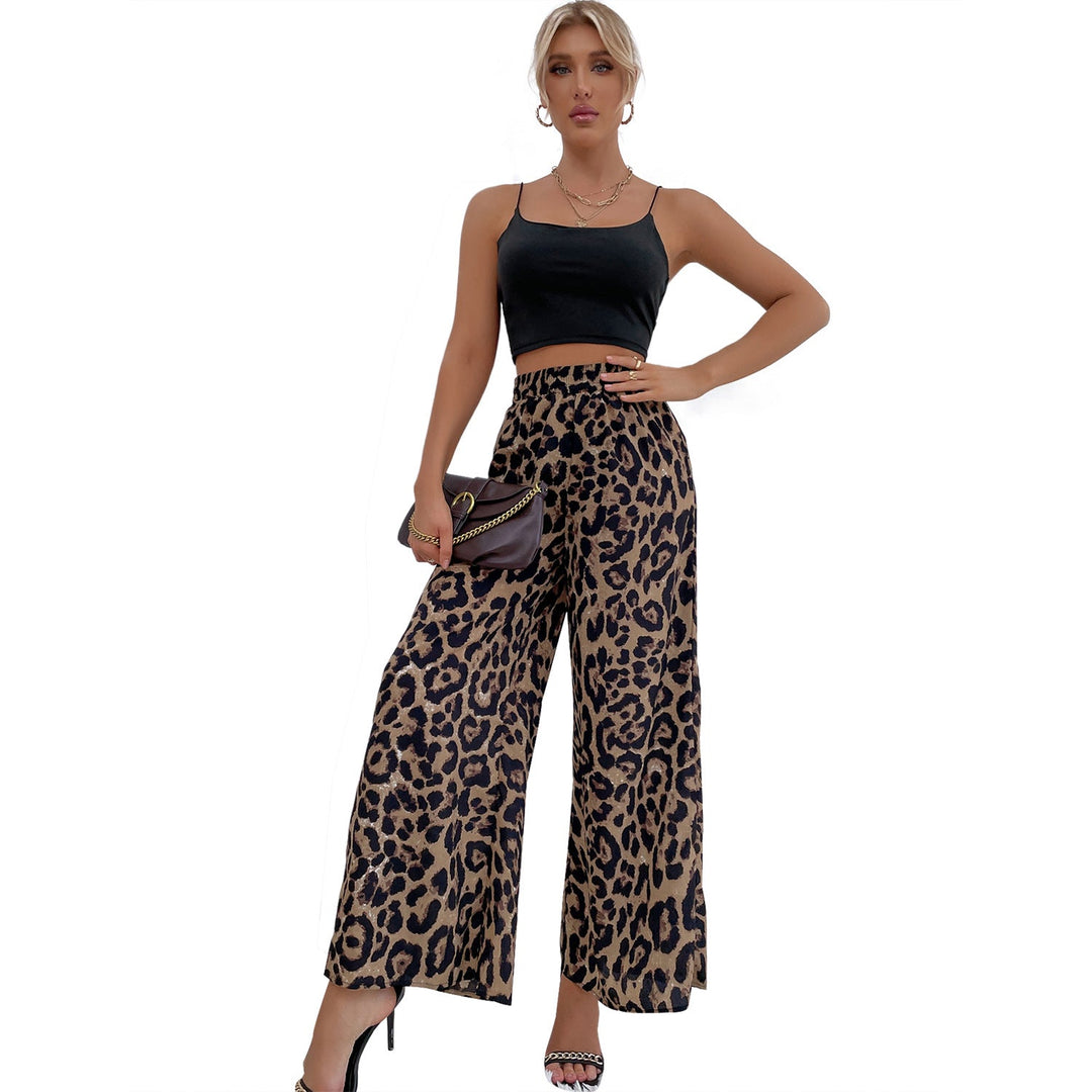 Artisio | Women Relaxed Wild Print Pants
